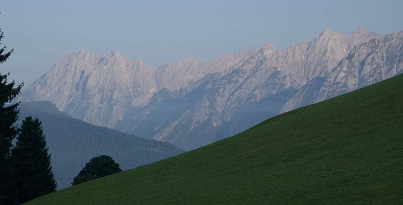 Karwendel on a morning