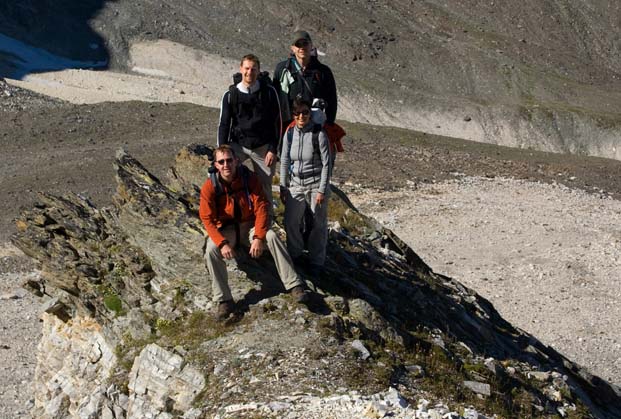 Group of trekkers