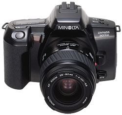 Camera tech data for Minolta Dynax 303si