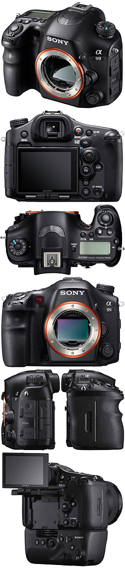 Camera tech data for Sony Alpha SLT-A99V