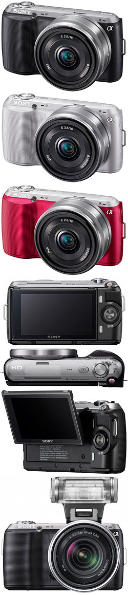 Camera tech data for Sony NEX-C3