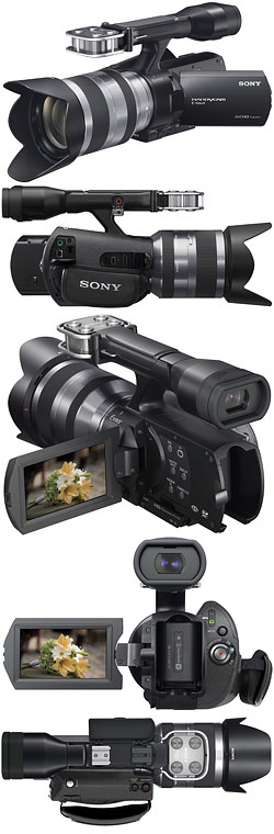 Camera tech data for Sony NEX-VG20E