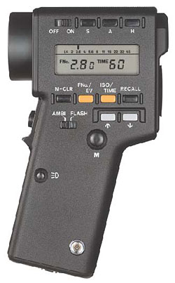 Exposure meter tech data for Minolta Spot Meter F